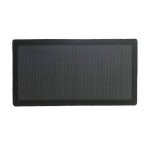 Caralin 12x24CM 먼지 필터 방진 PVC 메쉬 네트 커버 가드 가정용 컴퓨터 섀시 PVC, 블랙 : 아트소울z