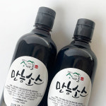 산마을농장 천연 만능소스 500ml 2병 수제소스 : 산마을농장
