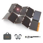 FLEXSOLAR 100W 휴대용 태양광 패널 - 소형 발전소 캠핑 RV 및 비상 : 바로바이몰