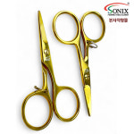 소닉스 낚시PE합사가위 SO-236 10.5.cm 라인커터 안전톱날스테인리스티타늄코팅가위 낚시줄커터 : SONIX TOOLS