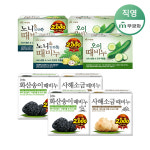 무궁화 때비누 4종 8개 혼합 세트 (노니 2개+오이 2개+화산 2개+사해 2개) : 무궁화 직영