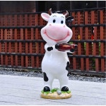 목장 젖소 조형물 인테리어 공원 동물원 농장 캐릭터 바이올린 65115 2트럼펫남 : 식스포린굿즈스토어
