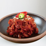 가정식 집반찬 젓갈 무침 낙지젓 오징어젓 비빔젓갈 명태회 황태채 무침 100g : 어디든 과일