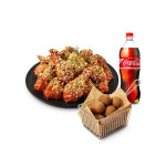 마불로 악마+블랙치즈볼(5구)+콜라 1.25L : 푸라닭 치킨