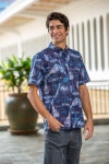 [KoAloha x Kahala] 코알로하 하와이안 셔츠 Hawaiian 1/2 Shirts Kahala 콜라보 알로하 반팔 셔츠 여행셔츠 여름셔츠 : 훌라우쿨렐레