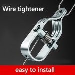 5pcs 스테인레스 스틸 와이어 드로잉 기계 손톱 없음 포도 격자 온실 및 닭장에 적합 : 더코람