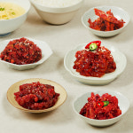 가정식 집반찬 젓갈 무침 낙지젓 오징어젓 비빔젓갈 명태회 황태채 무침 100g : 어디든 과일