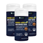 [2+1]헬스더봄 리포좀 소유래 저분자 소연골 콘드로이친 1200 60정 3병 : 헬스더봄