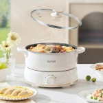 SUPOR 가정용 전기 다기능 프라이팬 쿠커 3L 220V 냄비 분할 3L 영국 : 현우39