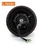 기어리스 350W 10인치 초박형 브러시리스 허브 모터 10x2.50 타이어 구동 휠 오픈 사이즈 85mm DIY 10인치 전동 스쿠터용 : 일렉스토어23