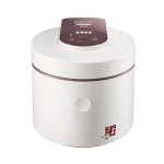 산위안 밥솥(세라믹 내솥 ), 3L 다기능 밥솥, 수프, 콩지, 죽, 세라믹 냄비, 최대 5컵의 익히지 않은 밥, CFXB30PC-A10, 흰색, 3L, 5컵 : 소정픽