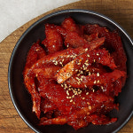 가정식 집반찬 젓갈 무침 낙지젓 오징어젓 비빔젓갈 명태회 황태채 무침 100g : 어디든 과일