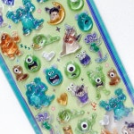 디즈니 봉봉드롭 입체스티커 2탄 프린세스 푸 몬스터주식회사 주토피아 라이온킹 덤보 피노키오 : 또봄또봄