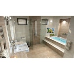 욕실용 Soulaca 27인치 스마트 매직 미러 풀 터치스크린 LED TV 방수 안드로이드 ATSC 튜너 WiFi 블루투스 월 SPA 키친 호텔 : 모드리삼