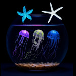 해파리모형 인공해파리 인조 불가사리 수족관 장식 어항 꾸미기 : 남매가게