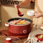 DM 다기능 전기 밥솥 냄비 요리 가열 3L 수프 국수 스틱 빠른 끓는 d No steamer 24cm 3L : 현우39