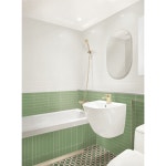 300 600 그린 초록 모자이크 디자인 유광 벽 타일 화장실 주방 상가 인테리어 B009 : jwbath