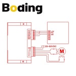 BODING 2상 디지털 스테퍼 모터 드라이버 DM542 2H 20-50VDC CNC 조각 기계용 Nema23 일치 : 굿데이종합몰