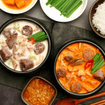 맛팜 국내산 고기 폭탄 순대국밥 2+2팩 순대국 내장국밥 돼지 순대국 : 맛팜 스토어