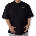 파시엔시아 오버핏반팔 008 빅사이즈 티셔츠 운동 헬스 신축성 반팔티 짐웨어 : 파시엔시아