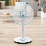 초미풍 아기 산들 바람 저소음 조용한 가정용 사무실 원룸 좌식 스탠드형 선풍기 14인치 : 내일하루