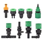 1/2 3/4 스레드 4/7mm 16/20/25mm 호스 커넥터 어댑터 1/4 튜브 바브 피팅 Gagriculture 관개 시스템 커플 : 가우시안월드