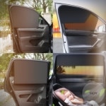 햇빛 가리개 운전석 뒷좌석 창문 커튼 차량용 암막 쏘렌토 : 글램샵