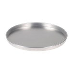 소로 에센셜 - 16인치 x 1인치 깊이 알루미늄 스트레이트 사이드 피자 팬 1.5mm 두께 - 주방 베이크웨어 피자 베이킹 팬 오븐용 원형 피자 팬... 