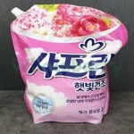웨일베리3 샤프란 햇빛건조 핑크 플로랄 세탁세제 리필용 2L 표백효과 세탁용품 : 웨일베리 3rd
