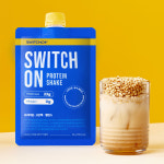 스위치온 단백질 쉐이크 곡물맛 스파우트 파우치 6팩 분리유청단백질 프로틴 보충제 : 스위치온 공식몰