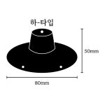 K컬처 자개공예 전통모자 갓 키링 아크릴 열쇠고리 만들기 나전 키트 케데헌굿즈 : 반짝이는순간