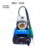 납땜 982 수리 가열 납땜 다리미 스테이션 C210 핸들 전자 용접 재작업 호환 : 아누 Anu