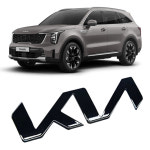 더뉴 쏘렌토엠블럼 블랙 유광 전면 MQ4 기아 순정 24~25MY 86305P2500 : 대경모터스