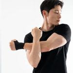 프로핏 손목보호대 1+1 TFCC 얇은 스포츠 골프 테니스 아대 구형Black 건초염 : PROFIT Store