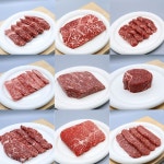 [단군한우]투뿔 한우골라담기 등심 안심 채끝 갈비살 부채살 불고기 국거리 육회 : 단군한우