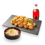 [바른치킨] 순덕이세트(한마리)+콜라1.25L : 스마일콘