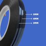 4MM 5MM 10 미터 양면 접착 테이프 LCD 화면 TV 프레임리스 경계선없는 곡선 0.86mm m 10m : 픽마켓88