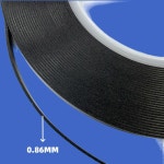 4MM 5MM 10 미터 양면 접착 테이프 LCD 화면 TV 프레임리스 경계선없는 곡선 0.86mm m 10m : 픽마켓88