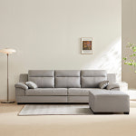 동서가구 천연 면피가죽 테라 소파 스툴미포함, 초코브라운, 3인용 : 주식회사 동서가구