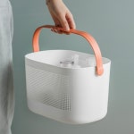 유베리굿 목욕바구니(레드브라운) 물빠지는목욕바구니 욕실제품 : 흰구름마트