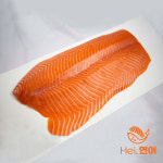 헤이연어 프리미엄 딥스킨 생연어 노르웨이 현지가공 필렛 몸뱃살 1kg 500g : Hei.Nordic
