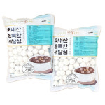새마원 HACCP 국내산 수제 찹쌀새알심 1kg-2개 찹쌀 팥죽 팥 옹심이 : 식자재프로