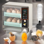 헬로우에그 병아리 부화기 24구 계란부화 키우기 가정용 스마트 달걀 습도 자동조절 : 신문물 스토어