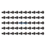 Q6PE Professional Cycling Locking Screw Set 50pcs Rustproof Pedals 구성 요소 : 바이셀세븐티나인