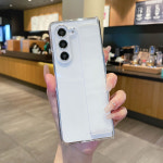 실리콘 스트랩 밴드 갤폴드 폴더 케이스 블랙, 갤럭시Z 폴드7 : 하늘꿈 소품샵