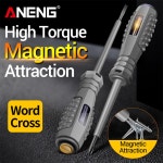 B04 디지털 전압 테스터 비접촉 테스트 드라이버 십자 전압계 단어 연필 감지기 Word : 소확행해요