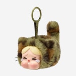 [팝마트 키링] 팝마트 크라이베이비 표범 냥이 시리즈 바이닐 플러시 펜던트 카모 냥이 (개봉 박스) : I AM  FAMER