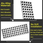 B C E CLS SLK CLA GLA GLK ML G GL 클래스 풋 페달에 호환되는 LHD 스테인리스 스틸 풋레스트 데드 페달 패드 : 37서초직구
