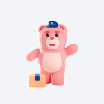 [당일 발송] 타이니빌 벨리곰 일상 랜덤 피규어 [랜덤 단품] : 지구문방구