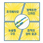 레이지독 덴탈 소프트 초 극세사모 펫칫솔 (S/M) : 레이지독 LazyDog